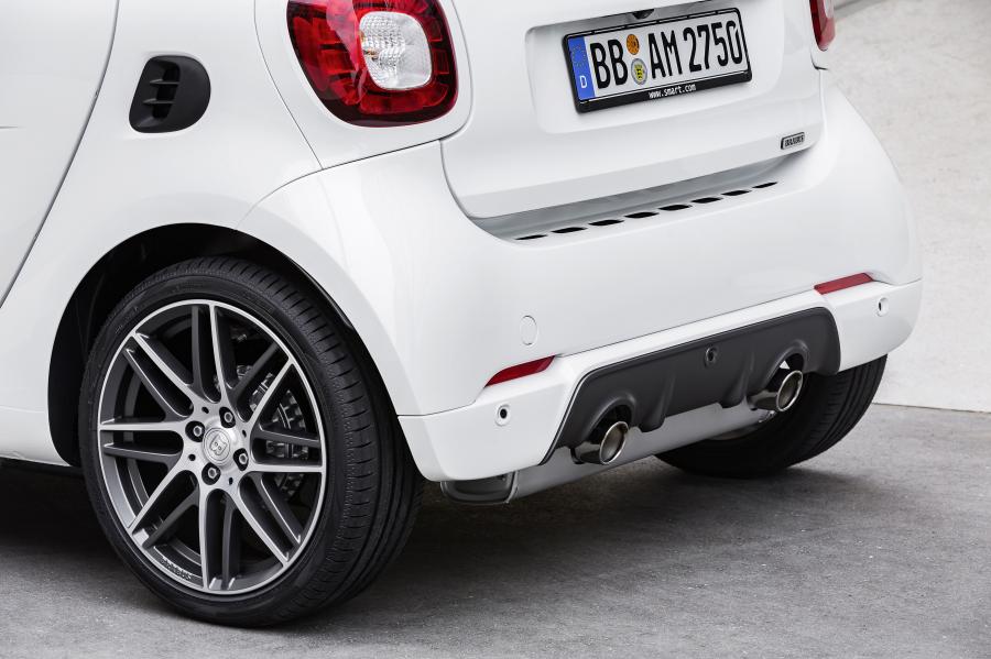 Детали экстерьера Smart ForTwo Coupe by Brabus 2016 года  (фото 13 из 18)